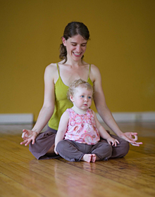 Mom and Tot Yoga