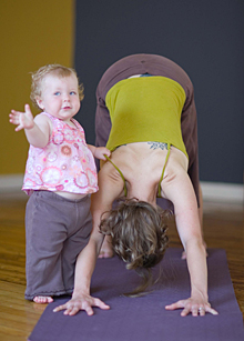 Mom and Tot Yoga